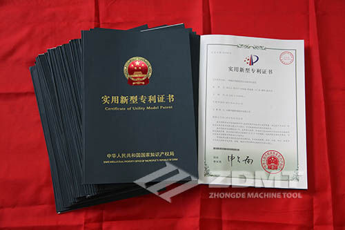 中德機(jī)床剪板機(jī)、折彎?rùn)C(jī)再獲35項(xiàng)國家專利